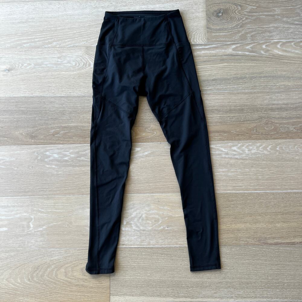 Thinx Moderate Absorption Period Leggings Black Full Length XS